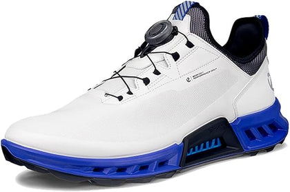 Chaussures de golf Ecco Biom C4 BOA Blanc/Bleu Men