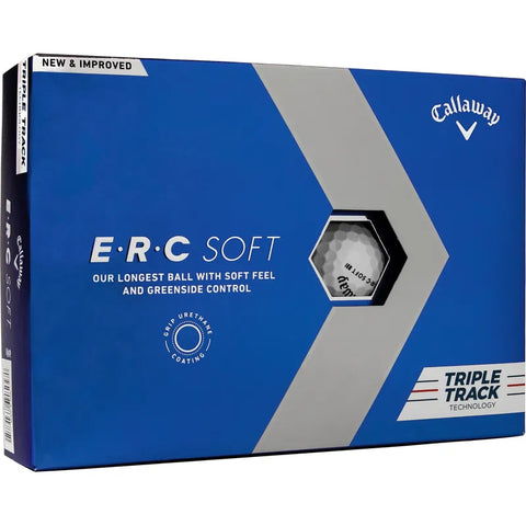 Balles de golf Callaway ERC Soft Triple Track white