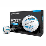 Balles de golf Taylormade SPEED SOFT INK Bleu