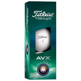 Balles de golf Titleist AVX Blanches