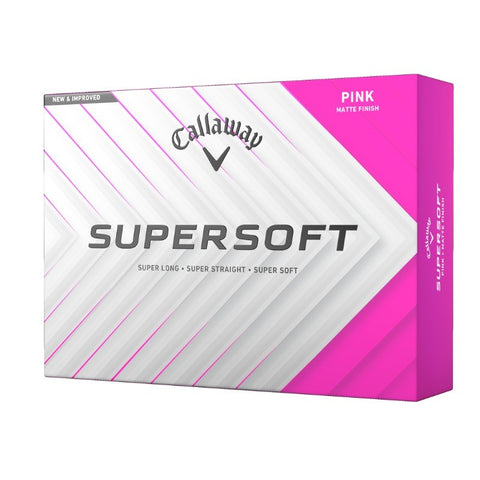 Balles de golf CALLAWAY SUPERSOFT Rose Mate