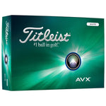 Balles de golf Titleist AVX Blanches