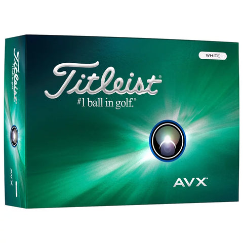 Balles de golf Titleist AVX Blanches