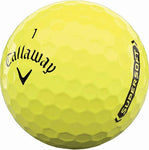 Balles de golf CALLAWAY SUPERSOFT Jaune