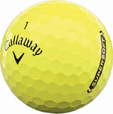 Balles de golf CALLAWAY SUPERSOFT Jaune