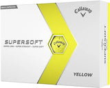 Balles de golf CALLAWAY SUPERSOFT Jaune