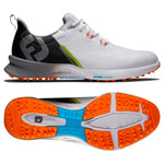 Chaussures de golf Footjoy Fuel Blanc/Noir Men
